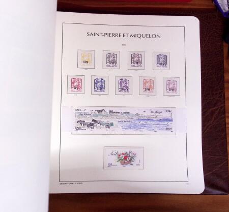 1958-2016, Collection en un album Leuchtturm, apparemment