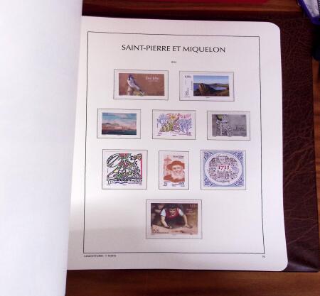 1958-2016, Collection en un album Leuchtturm, apparemment