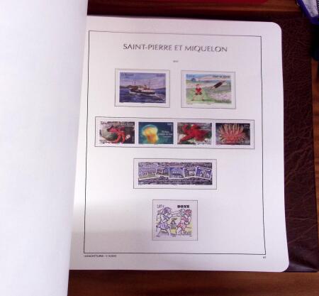 1958-2016, Collection en un album Leuchtturm, apparemment