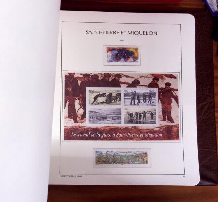 1958-2016, Collection en un album Leuchtturm, apparemment