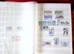 1955-2000, Stock en un classeur, neufs * et **, dont