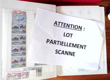 1955-2000, Stock en un classeur, neufs * et **, dont