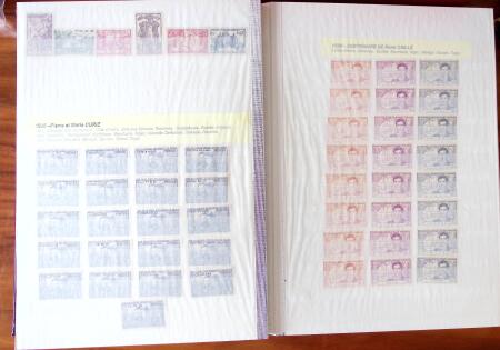 1906-1969, Collection comprenant apparemment toutes