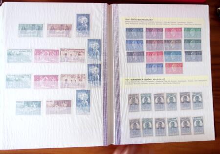1906-1969, Collection comprenant apparemment toutes