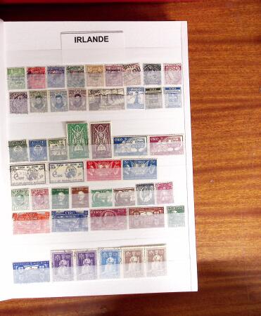 IRLANDE, ITALIE, VATICAN, 1852-1995, Collection en
