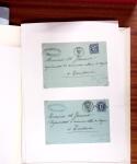 1813-1890, Sélection de lettres sur pages dont collection