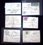 1820-1868, Ca 42 covers from Italian States, mostly
