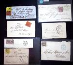1820-1868, Ca 42 covers from Italian States, mostly
