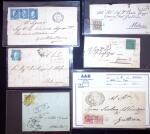 1820-1868, Ca 42 covers from Italian States, mostly