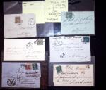 1820-1868, Ca 42 covers from Italian States, mostly
