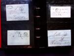 1796-1850, Documents préphilatéliques en deux classeurs