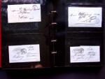 1796-1850, Documents préphilatéliques en deux classeurs