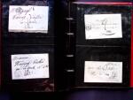 1796-1850, Documents préphilatéliques en deux classeurs