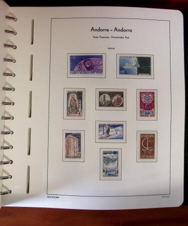 1931-2016, Collection en un album Leuchtturm, à priori