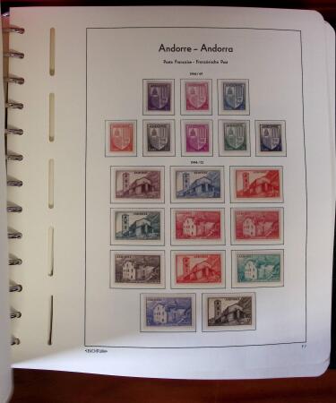 1931-2016, Collection en un album Leuchtturm, à priori
