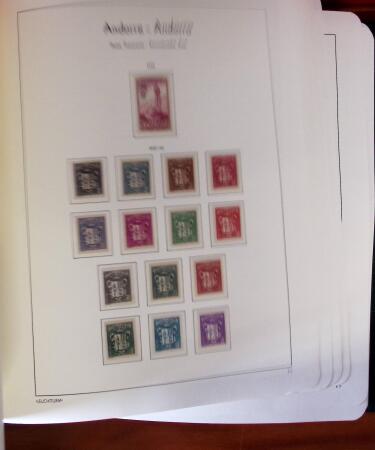 1931-2016, Collection en un album Leuchtturm, à priori