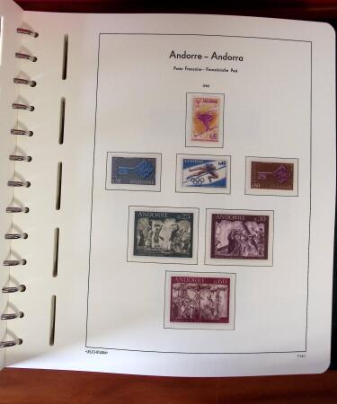 1931-2016, Collection en un album Leuchtturm, à priori