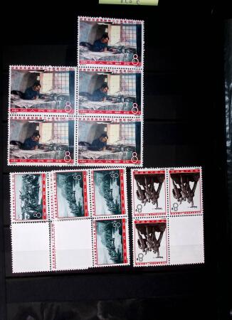 1950-1974, Useful values & sets, mostly mnh, noted