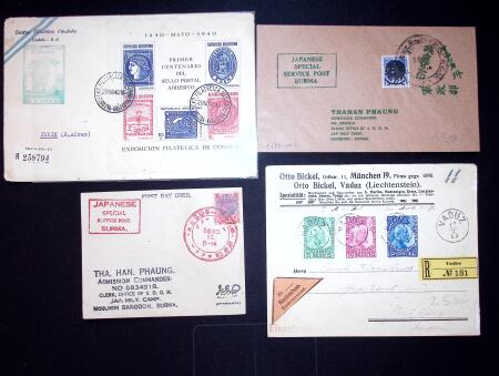 1850-1895, Useful cover group incl. US Local Post "BLOODS
