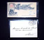 1850-1895, Useful cover group incl. US Local Post "BLOODS
