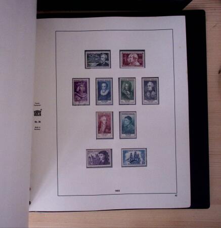 1900-1994, Collection de timbres de France neuf en 4
