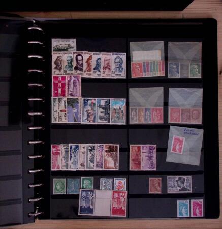 1900-1994, Collection de timbres de France neuf en 4