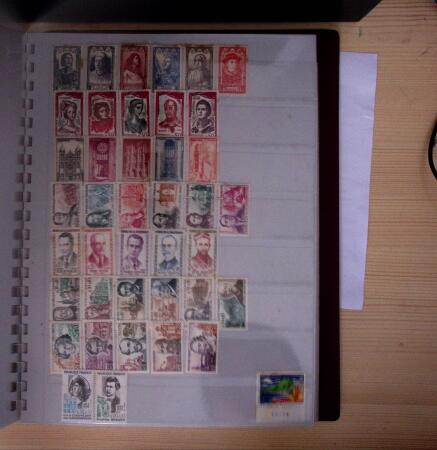 1900-1994, Collection de timbres de France neuf en 4
