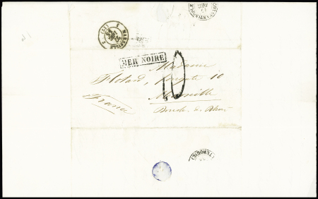 ARMEE D'ORIENT 1854-1856, Groupe de 10 documents dont