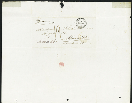 ARMEE D'ORIENT 1854-1856, Groupe de 10 documents dont