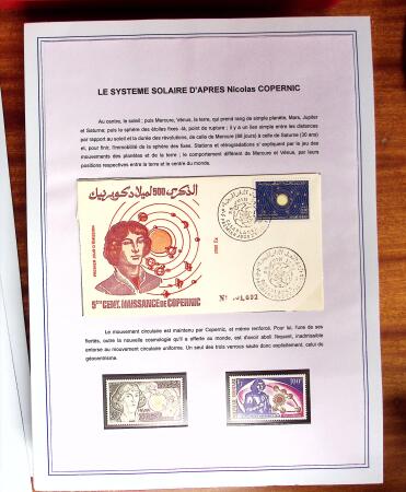 COPERNIC, Collection d'exposition en un gros dossier
