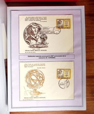 COPERNIC, Collection d'exposition en un gros dossier