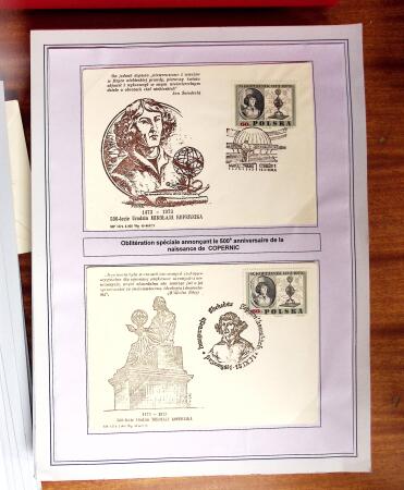 COPERNIC, Collection d'exposition en un gros dossier