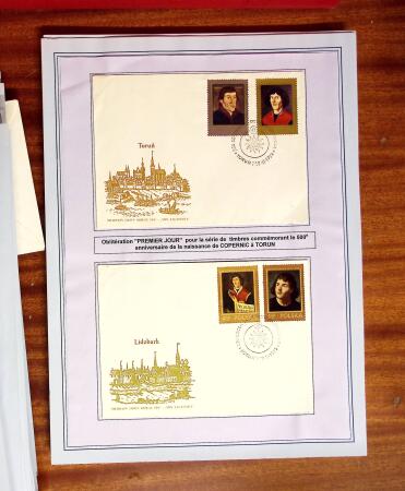 COPERNIC, Collection d'exposition en un gros dossier