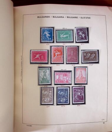 1886-1980, collection bien fournie en trois albums