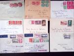 1925-1940, Près de 400 lettres, la plupart avec affranchissements