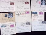 1925-1940, Près de 400 lettres, la plupart avec affranchissements