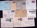 1925-1940, Près de 400 lettres, la plupart avec affranchissements