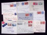 1925-1940, Près de 400 lettres, la plupart avec affranchissements