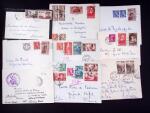 1925-1940, Près de 400 lettres, la plupart avec affranchissements