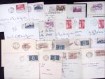 1925-1940, Près de 400 lettres, la plupart avec affranchissements