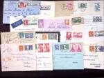 1925-1940, Près de 400 lettres, la plupart avec affranchissements