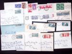 1925-1940, Près de 400 lettres, la plupart avec affranchissements