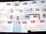 1925-1940, Près de 400 lettres, la plupart avec affranchissements