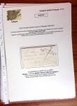 1793-1828, Collection de 8 lettres montées sur pages,