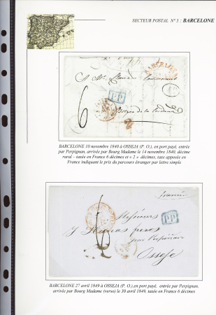 1756-1863, Collection de 170 lettres préphila, superbe