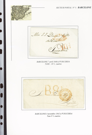 1756-1863, Collection de 170 lettres préphila, superbe