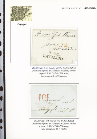 1756-1863, Collection de 170 lettres préphila, superbe