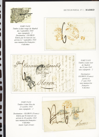 1756-1863, Collection de 170 lettres préphila, superbe