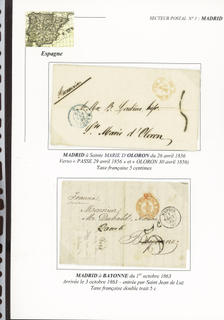 1756-1863, Collection de 170 lettres préphila, superbe