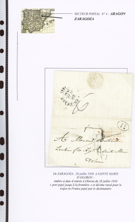 1756-1863, Collection de 170 lettres préphila, superbe